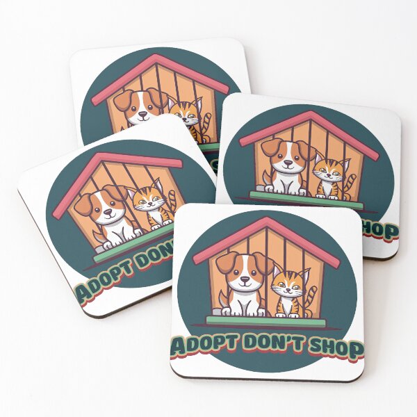 Item preview, Adopt Don't Shop designed and sold by ForeverPrintsOK.