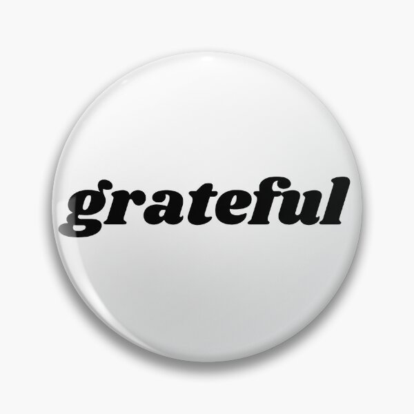 Item preview, grateful minimal black quote text designed and sold by shopfromluvv.