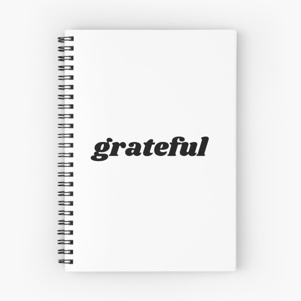 Item preview, grateful minimal black quote text designed and sold by shopfromluvv.
