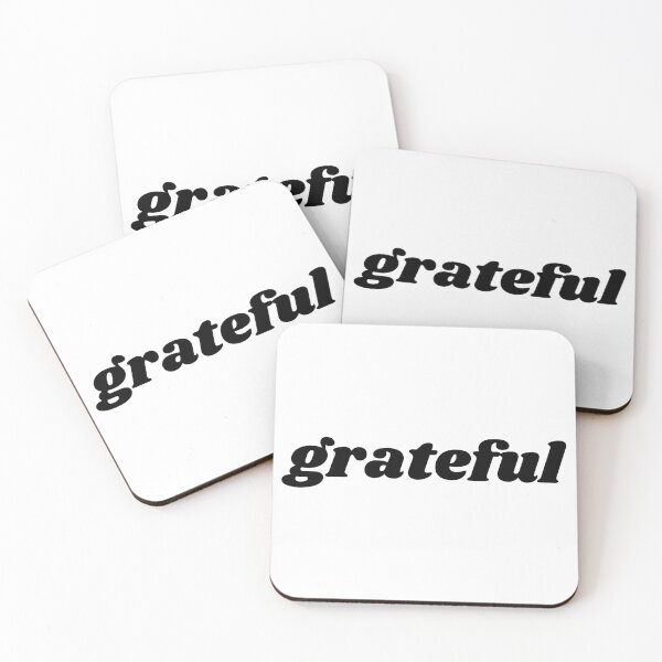 Item preview, grateful minimal black quote text designed and sold by shopfromluvv.