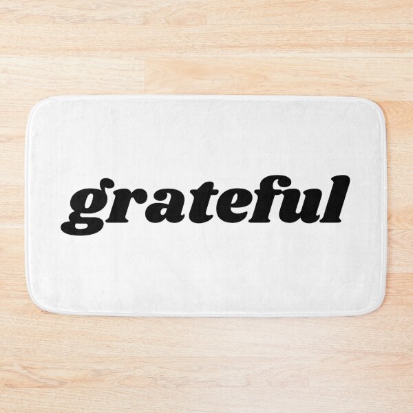 Item preview, grateful minimal black quote text designed and sold by shopfromluvv.