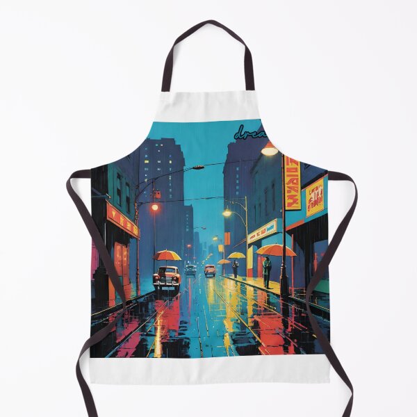 Item preview, Rain in City designed and sold by DreamistStore.