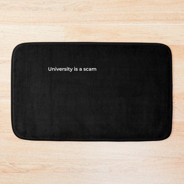 Item preview, University is a Scam Classic Funny Meme College Business Entrepreneur Gift designed and sold by Africrafts.