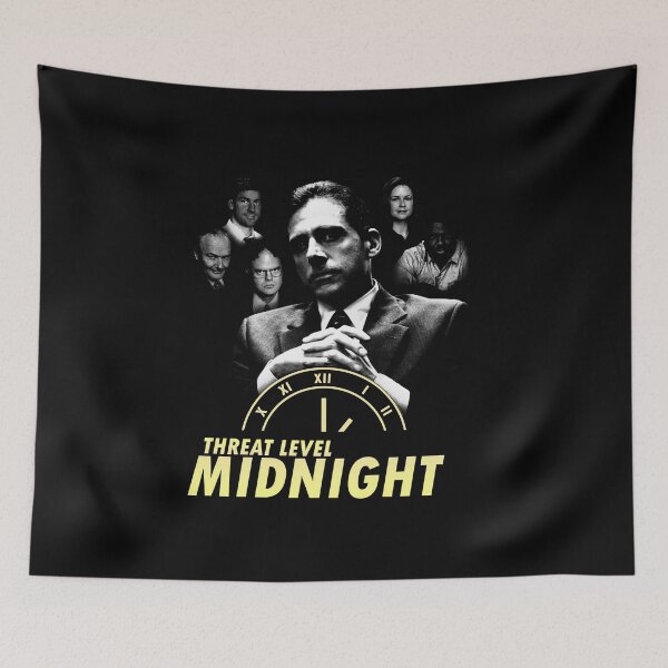 Item preview, Threat Level Midnight designed and sold by Teepot888.