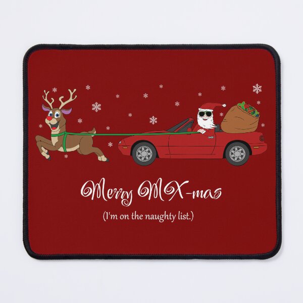 Item preview, Christmas sleigh Miata NA designed and sold by VonnArt.