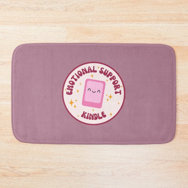 Item preview, Emotional support kindle - pink kindle designed and sold by Neadoodles.