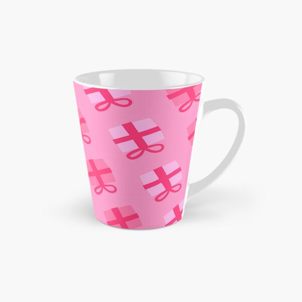 Artikelvorschau, Rosa und Creme Weihnachtsgeschenke auf hellrosa Muster entworfen und verkauft von PatternsPalette.