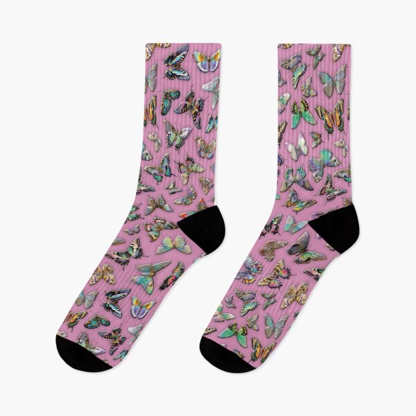 Item preview, Holographic Butterflies on Pink designed and sold by dinaaaaaah.