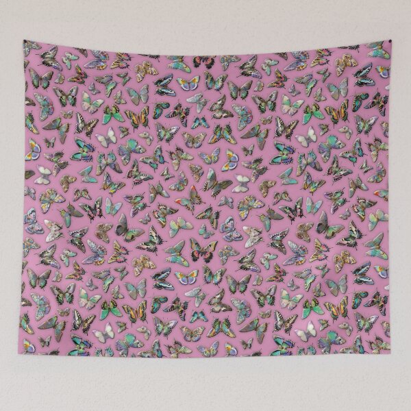 Item preview, Holographic Butterflies on Pink designed and sold by dinaaaaaah.