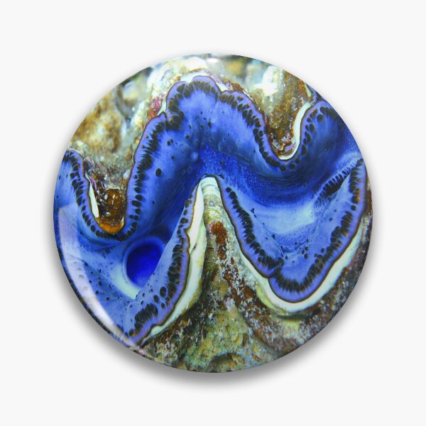 Item preview, Violet Indigo Blue Maxima Clam designed and sold by Ahmed ElMekawy.