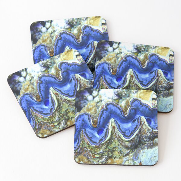 Item preview, Violet Indigo Blue Maxima Clam designed and sold by Ahmed ElMekawy.