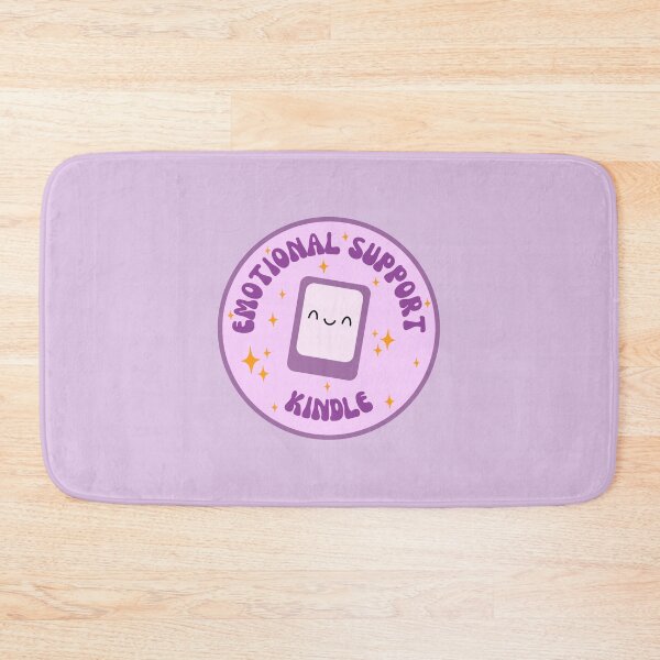 Item preview, Emotional support kindle - purple kindle designed and sold by Neadoodles.