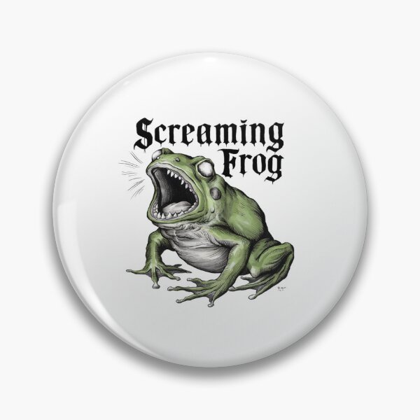 Item preview, Screaming Frog designed and sold by Gentle40Winks.