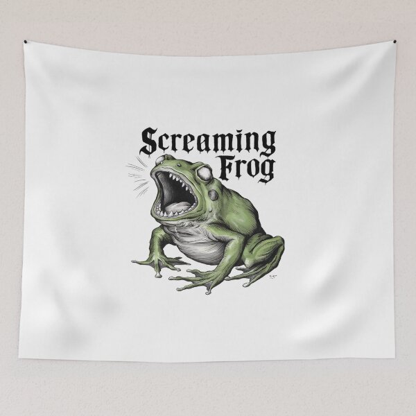 Item preview, Screaming Frog designed and sold by Gentle40Winks.
