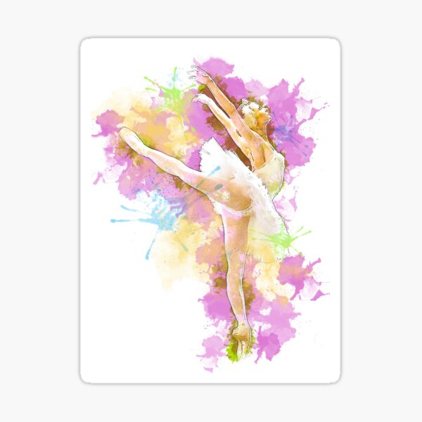 Item preview, Ballerina - Fuschia designed and sold by centdessins.