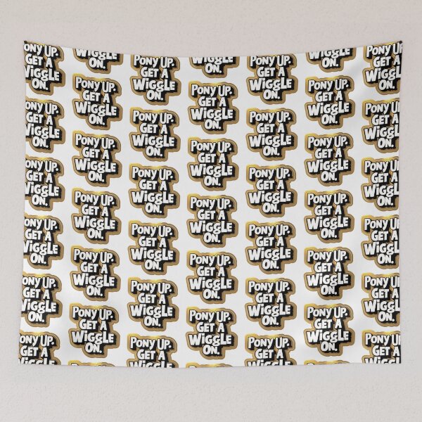 Item preview, Pony Up Get a Wiggle On designed and sold by Wilcox PhotoArt.