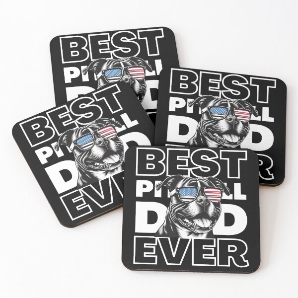 Item preview, Best Pitbull Dad Ever designed and sold by dooddles.