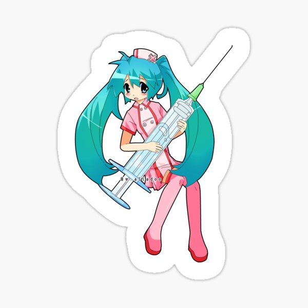 Item preview, Nurse Miku designed and sold by walladoo.