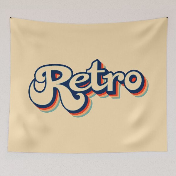 Item preview, Retro Typography 3D Effect Design designed and sold by NataliePaskell.