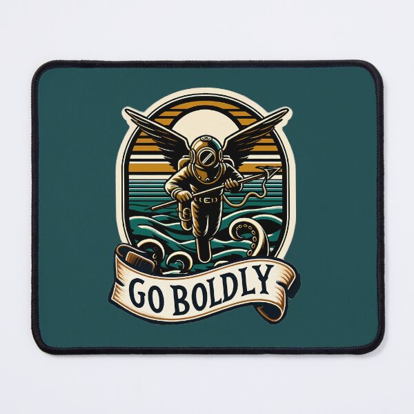 Item preview, Go Boldly designed and sold by Goose Zeus.