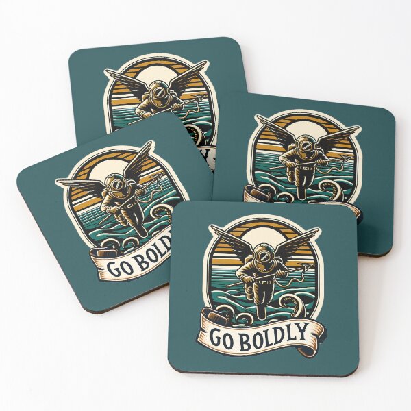 Item preview, Go Boldly designed and sold by Goose Zeus.