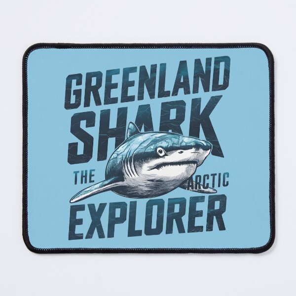 Item preview, Greenland Shark The Arctic Explorer for Shark Lovers & Ocean Enthusiasts designed and sold by KLArtzStore.