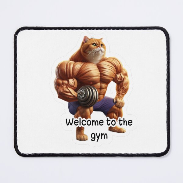 Item preview, Muscle cat  designed and sold by Shadyshoo.