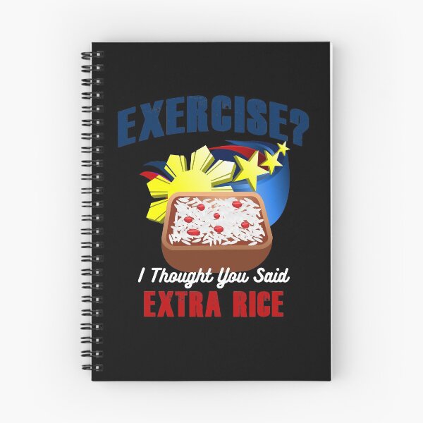 Item preview, Exercise? I Thought You Said Extra Rice designed and sold by stuch75.