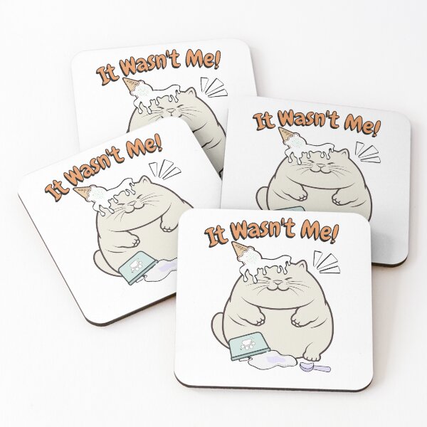 Item preview, It wasnt me - sumo cat  designed and sold by Pet Station.