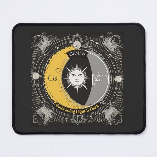 Item preview, Gemini: Embracing Light & Dark designed and sold by FitEnvy.