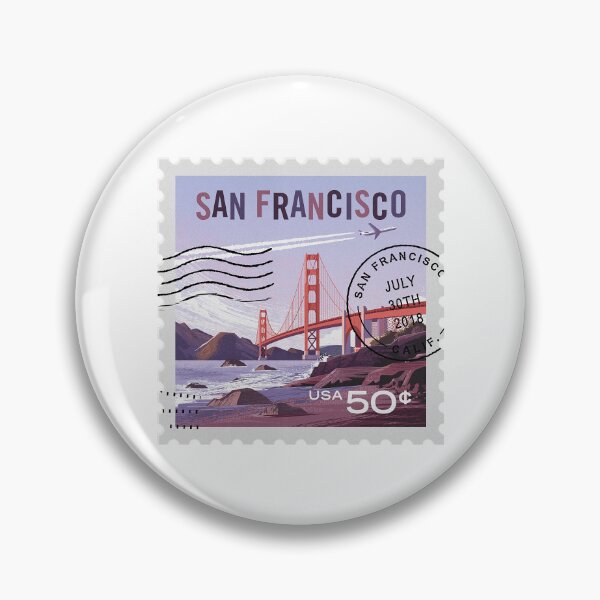 Item preview, san francisco stamp designed and sold by BashPIXIE.