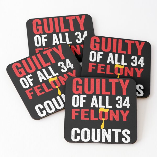 Item preview, 34-0 Guilty Your Honor. Guilty of all 34 Felony Counts designed and sold by BOUCHERIT amine.
