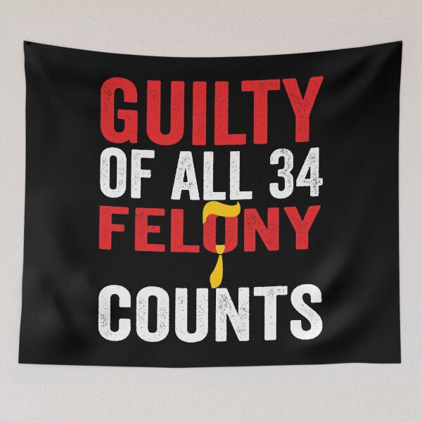 Item preview, 34-0 Guilty Your Honor. Guilty of all 34 Felony Counts designed and sold by BOUCHERIT amine.