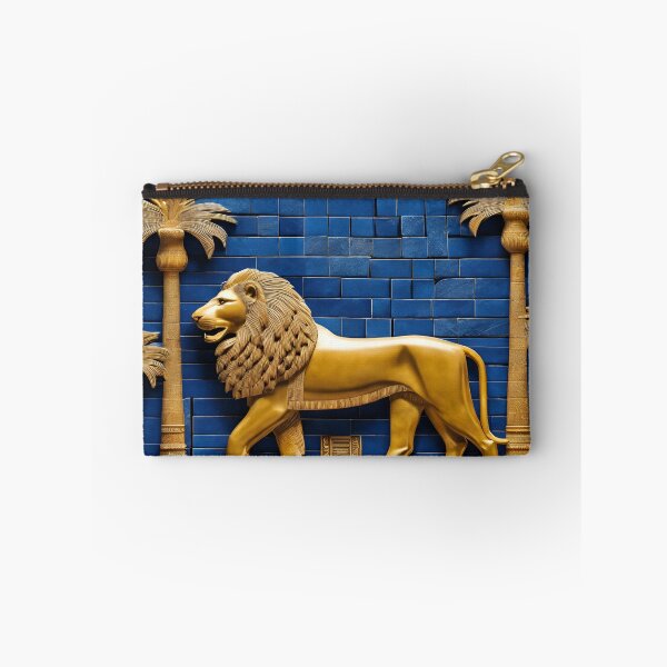 Item preview, Lion of Babylon, Mesopotamia, ancient civilization, cradle of civilization, palm trees designed and sold by Redbdon.