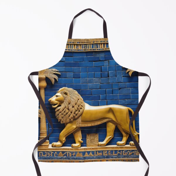 Item preview, Lion of Babylon, Mesopotamia, ancient civilization, cradle of civilization, palm trees designed and sold by Redbdon.