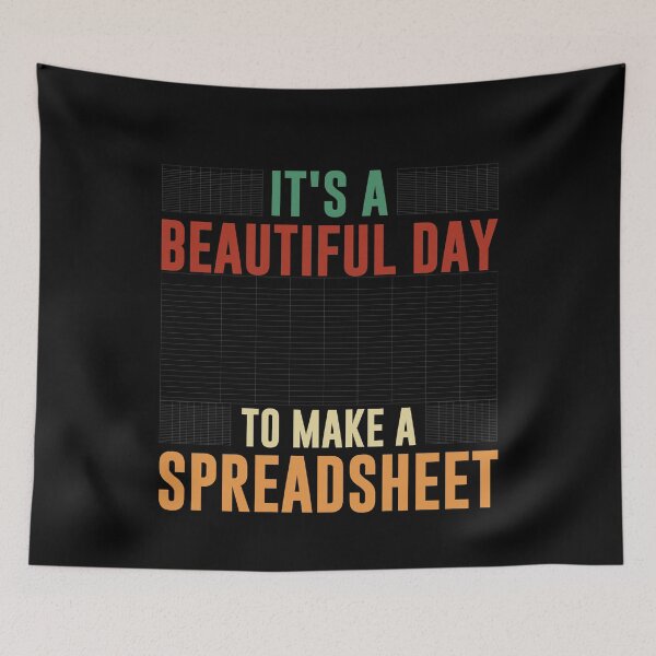 Item preview, Bookkeeper, Accountant | It's A Beautiful Day To Make A Spreadsheet designed and sold by tmerchtrends.