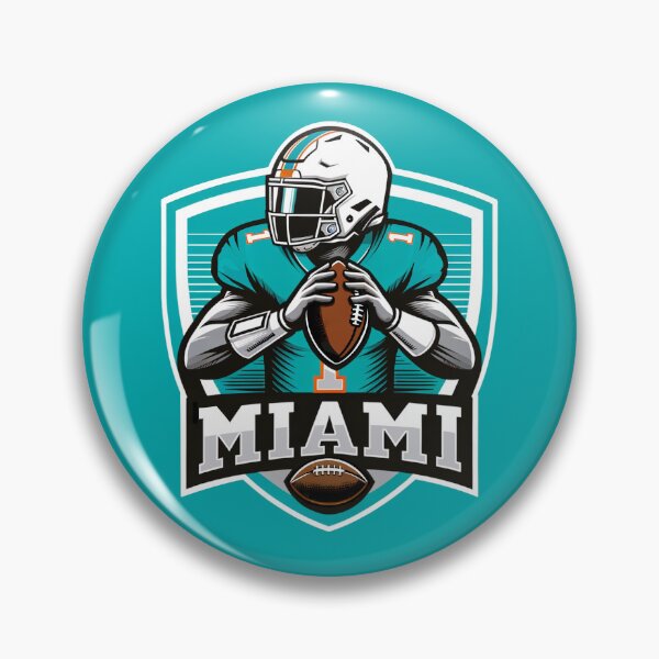 Item preview, Fictional Miami Quarterback #1 Shield Logo designed and sold by Victorious.