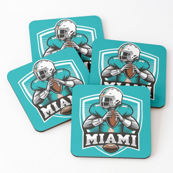 Item preview, Fictional Miami Quarterback #1 Shield Logo designed and sold by Victorious.