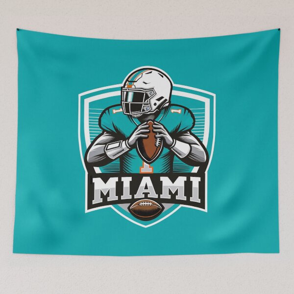 Item preview, Fictional Miami Quarterback #1 Shield Logo designed and sold by Victorious.