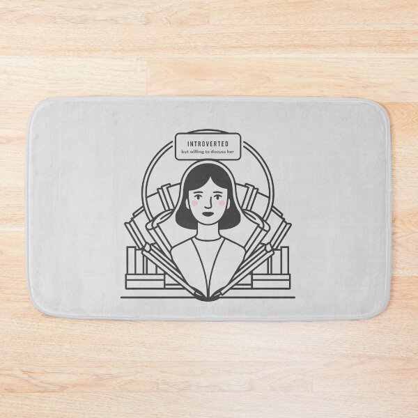 Item preview, Introverted But Willing To Discuss Her designed and sold by Itsheartshop.