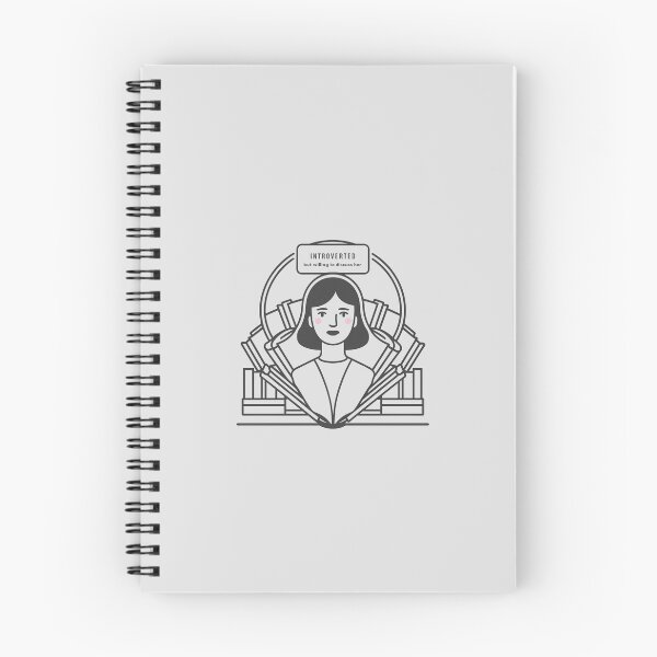 Item preview, Introverted But Willing To Discuss Her designed and sold by Itsheartshop.