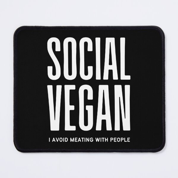 Item preview, Social Vegan Typography designed and sold by The magic  Yellow bus.