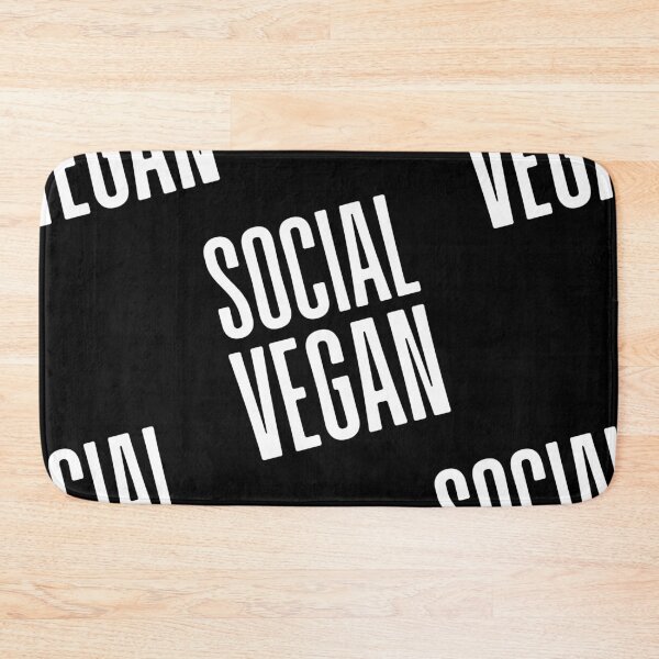 Item preview, Social Vegan Typography designed and sold by The magic  Yellow bus.