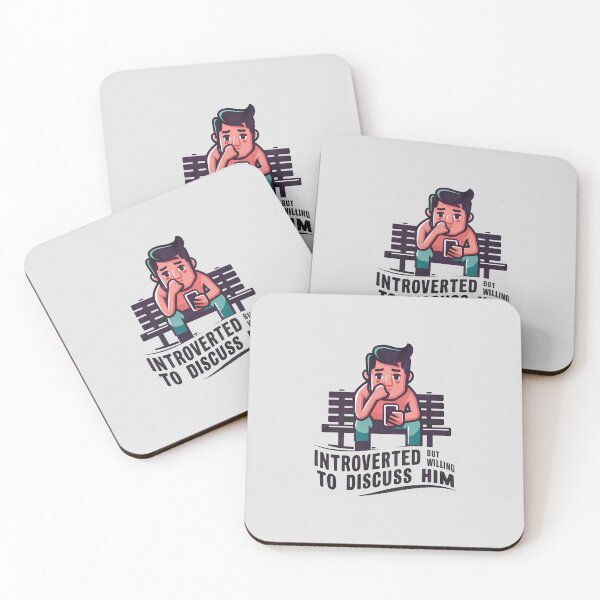 Item preview, Introverted But Willing To Discuss Him designed and sold by Itsheartshop.