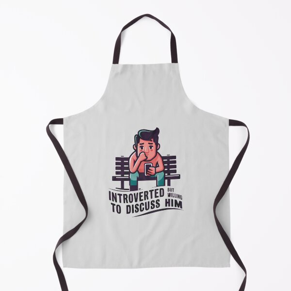 Item preview, Introverted But Willing To Discuss Him designed and sold by Itsheartshop.