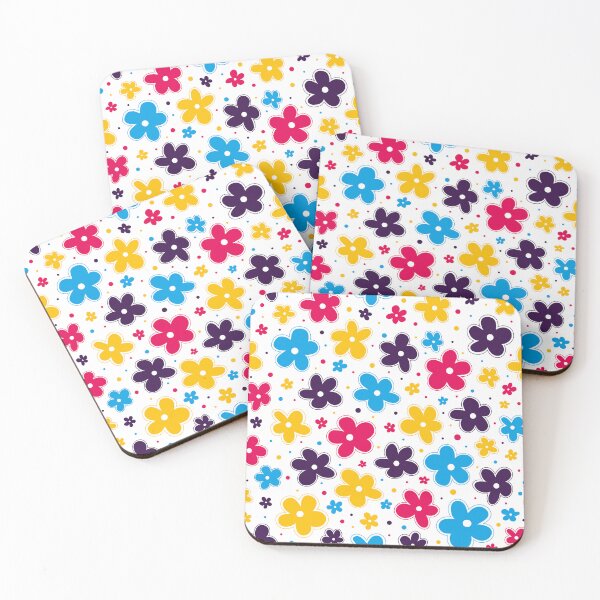 Item preview, Polyamory Pride Flag Cute Flowers Doodle designed and sold by JoyfulJen.