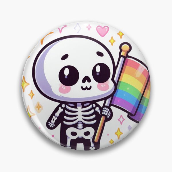 Item preview, Pride Cuties: Rainbow Flag Sticker designed and sold by ouchbyflora.