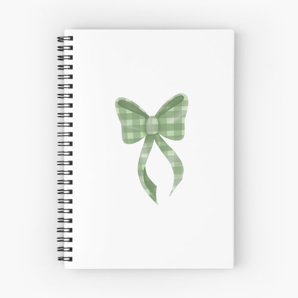 Item preview, green gingham bow designed and sold by oxxxenfree.