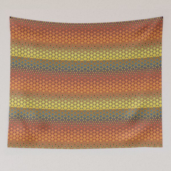 Item preview, Cellular Kaleidoscope: A Rainbow Symphony in Geometric Cells designed and sold by OwlWorks.