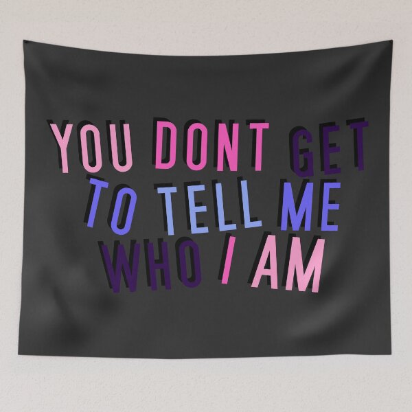 Item preview, Omnisexual | YOU DON'T GET TO TELL ME WHO I AM designed and sold by Vira Magnus Layton.